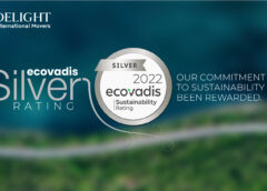 Delight International Movers has been awarded the Silver Medal by EcoVadis in recognition of its outstanding achievement in sustainability.