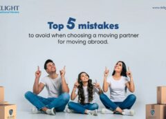 Top 5 mistakes to avoid when choosing a moving partner for moving abroad.